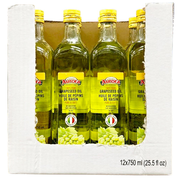 AURORA - GRAPESEED OIL 12x750 ML