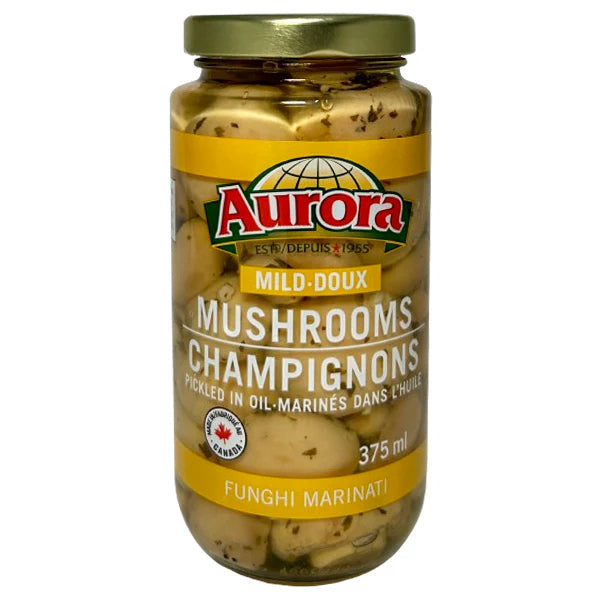 AURORA - MARINATED MUSHROOMS MILD 12x375 ML