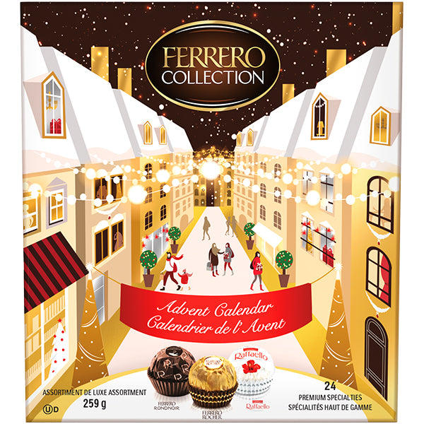 FERRERO - CHRISTMAS COLLECTION ADVENT CALENDER 8x259.2 GR