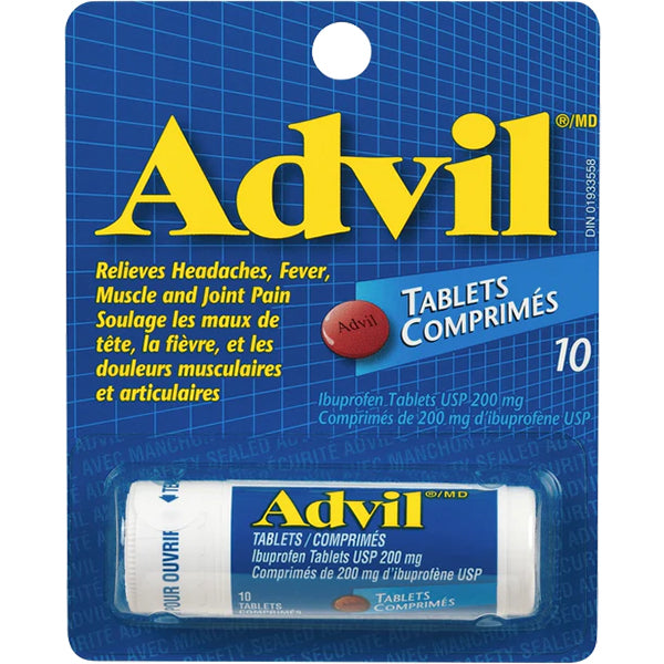 ADVIL - TABS BLISTER VIAL 12x10 CT