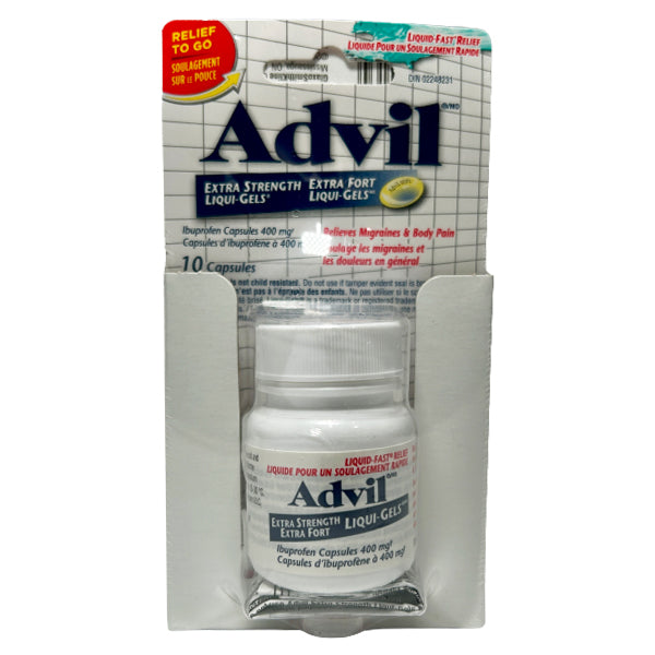 ADVIL - EX STR LIQUID GEL 3x10 EA