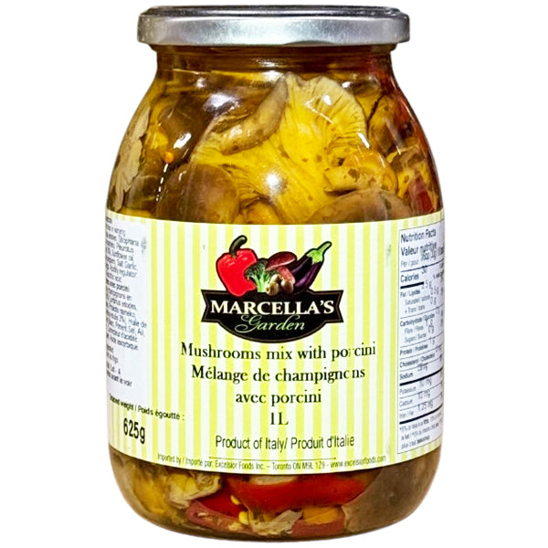 MARCELLA - MUSHROOM MIX WITH PORCINI 6x1 LT