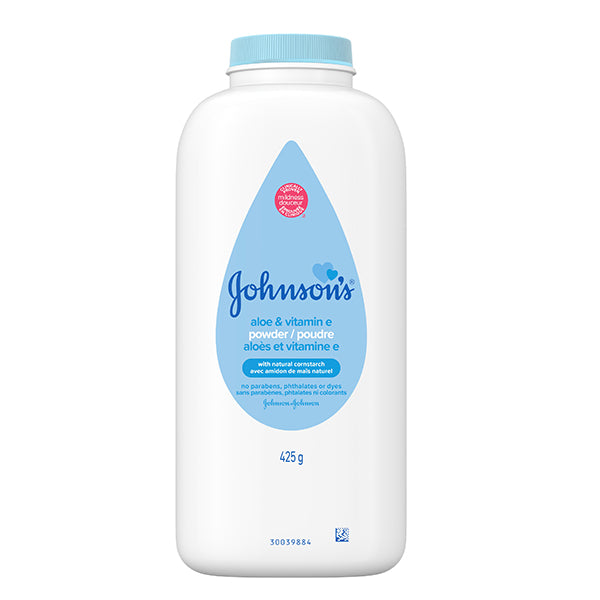 JOHNSON - JOHNSONS POWDER ALOE & VITAMIN E 24x425 GR