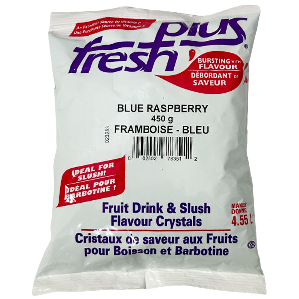 FRESH PLUS - BLUE RASPBERRY 12x450 GR