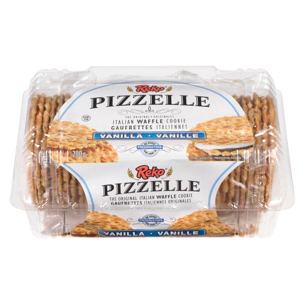 REKO - VANILLA PIZZELLE 12x200 GR