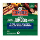 SCHNEIDERS - JUICY JUMBOS 3 CHEESE JALAPENO 12x375 GR