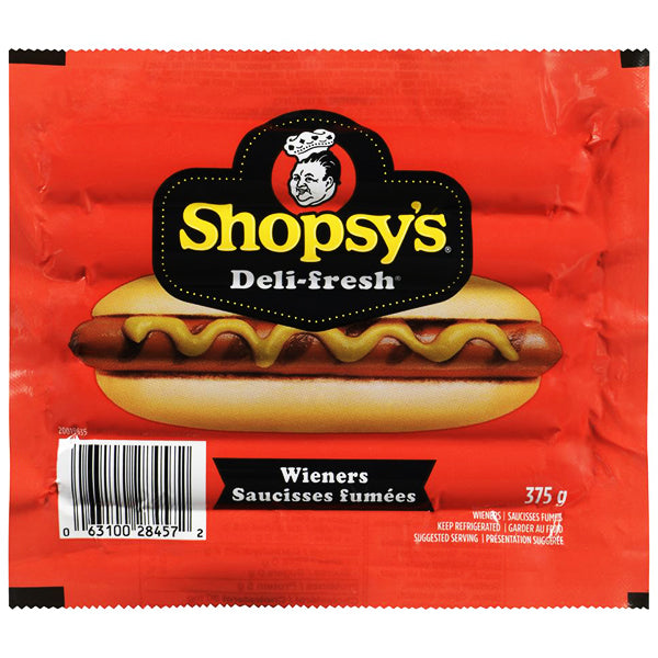 SHOPSYS - REGULAR WEINERS 24x375 GR