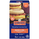SCHNEIDERS - BACON EGG CHEDDAR ENGLISH MUFFIN SANDWICH 8x232 GR