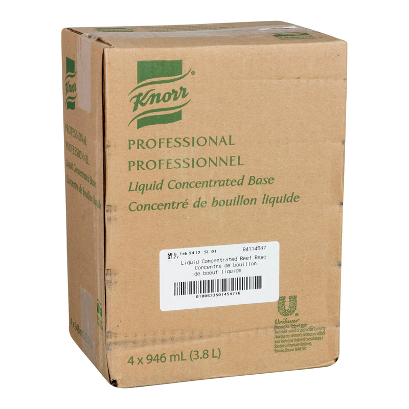 KNORR - PROF LIQUID BEEF BASE 4x946GR