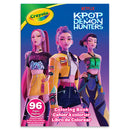 CRAYOLA - KPOP DEMON HUNTERS COLOURING BOOK 96PG 12x1 CT