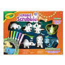 CRAYOLA - SCRIBBLE SCRUBBIE DINO COMBO PACK 4x7 PC