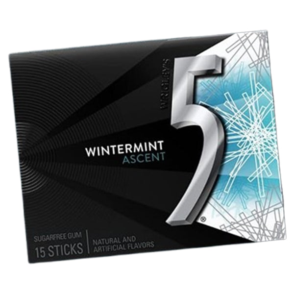 5 GUM - ASCENT WINTERMINT STICKS 12x10x15 PC