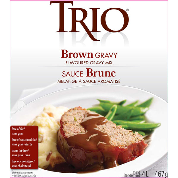 TRIO - BROWN GRAVY 8x467GR