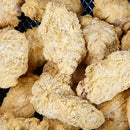 OLYMEL - LARGE DUSTED CHICKEN WINGS CUT UP SEASONED FULLY COOKED 4KG