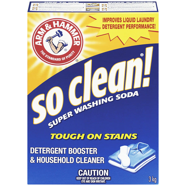 ARM & HAMMER - SUPER WASHING SODA 6x3 KG