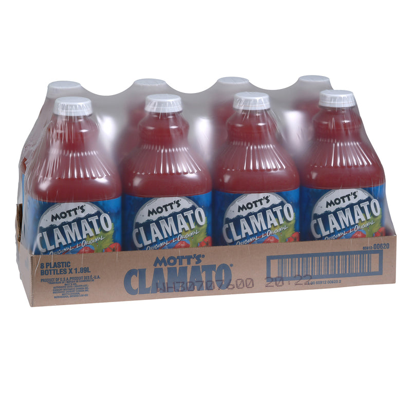 MOTTS - CLAMATO REGULAR PLASTIC 8x1.89 LT