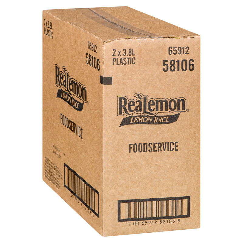 REALEMON - LEMON JUICE 2x3.8LT
