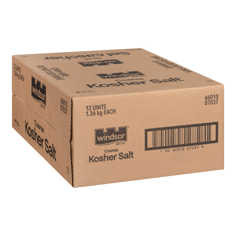 WINDSOR - KOSHER COARSE SALT 12x1.36 KG