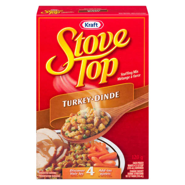 STOVE TOP - STUFFING TURKEY 12x120 GR