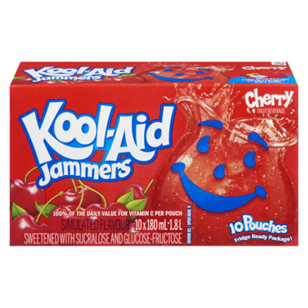 KOOL-AID - JAMMERS CHERRY 4x10x180 ML