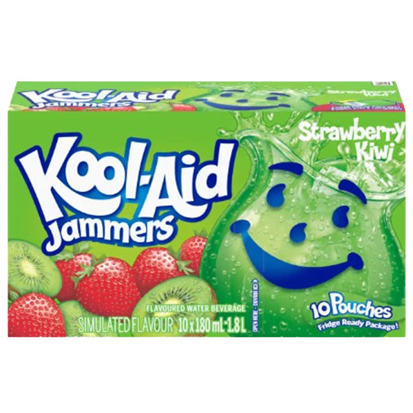 KOOL-AID - JAMMERS STRAW KIWI 4x10x180ML