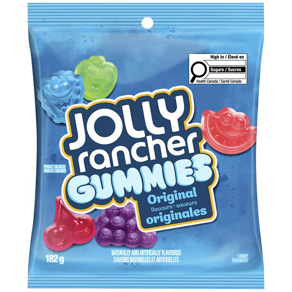 HERSHEYS - JOLLY RANCHER GUMMIES ORIGINAL 10x182 GR