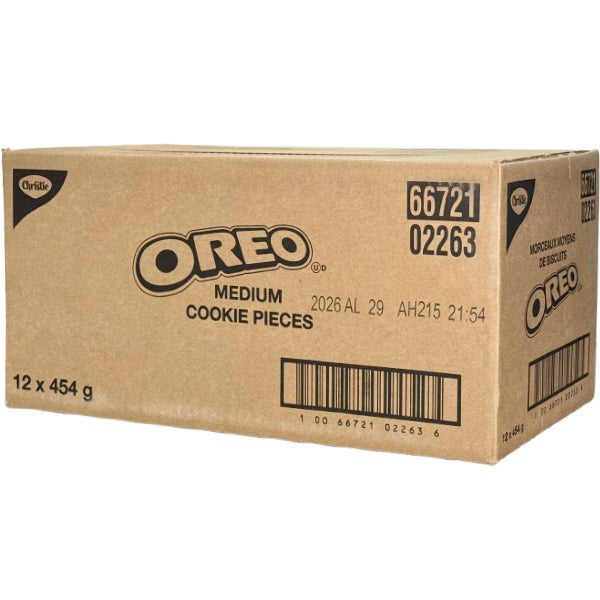 CHRISTIE - OREO MED COOKIE PIECES 12x454 GR