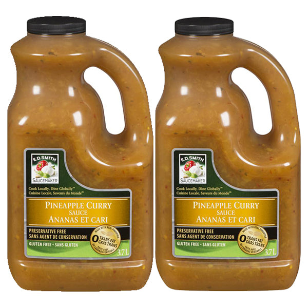 ED SMITH - PINEAPPLE CURRY SAUCE 2x3.7LT
