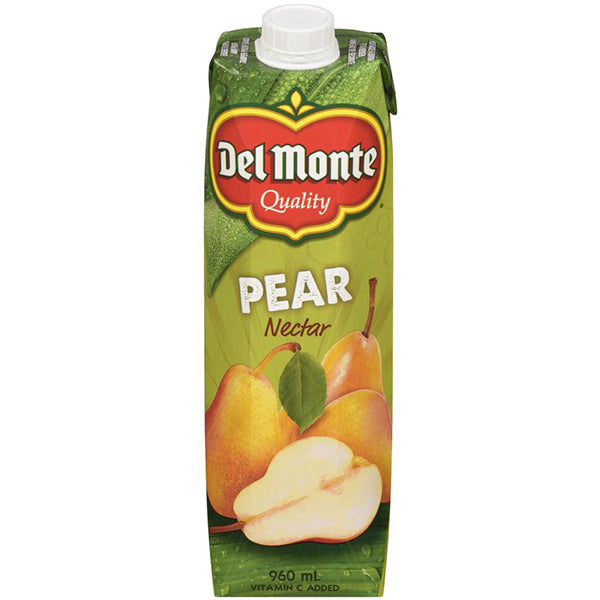 DEL MONTE - PEAR NECTAR 12x960 ML