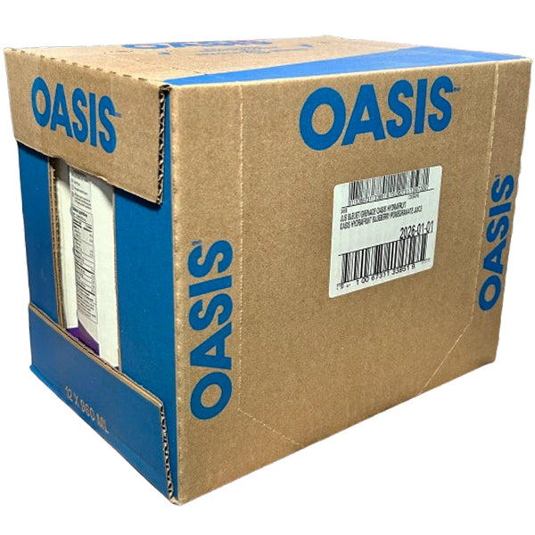 OASIS - HYDRAFRUIT BLUBERRY POM 12x960ML