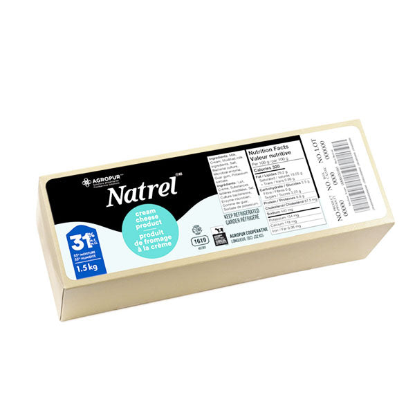 NATREL - CREAM CHEESE SPREAD 1.5KG