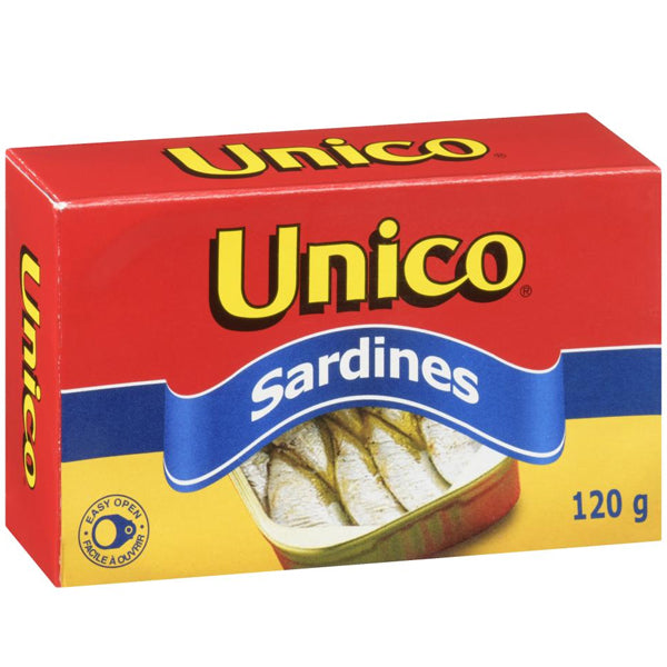 UNICO - PLAIN SARDINES 24x120 GR