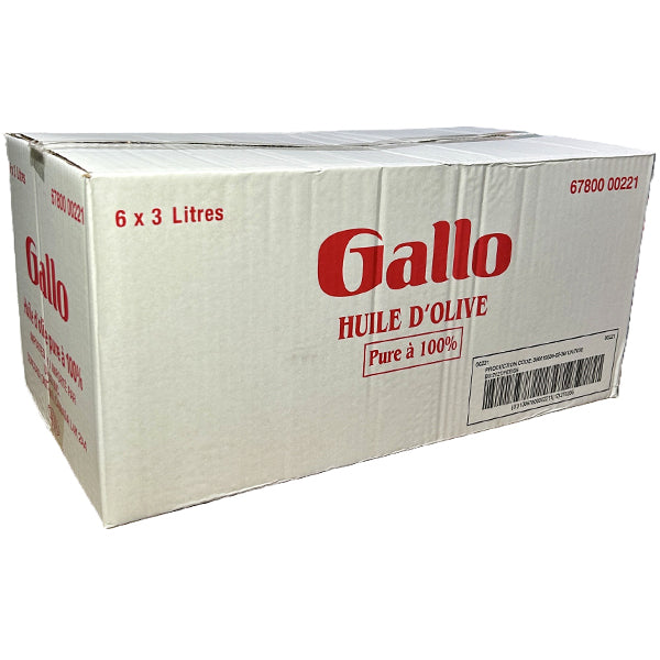 GALLO - PURE OLIVE OIL 6x3LT