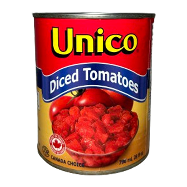 UNICO - DICED TOMATOES 24x28 OZ