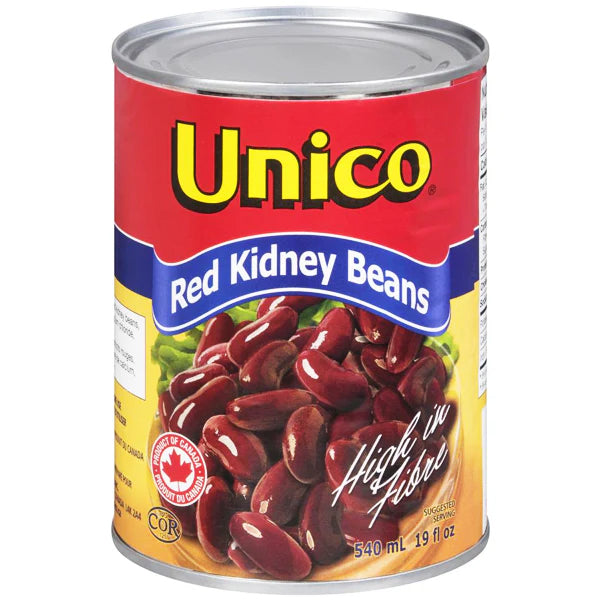UNICO - RED KIDNEY BEANS 24x540ML