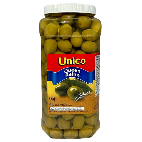 UNICO - WHOLE QUEEN OLIVES 2x4LT