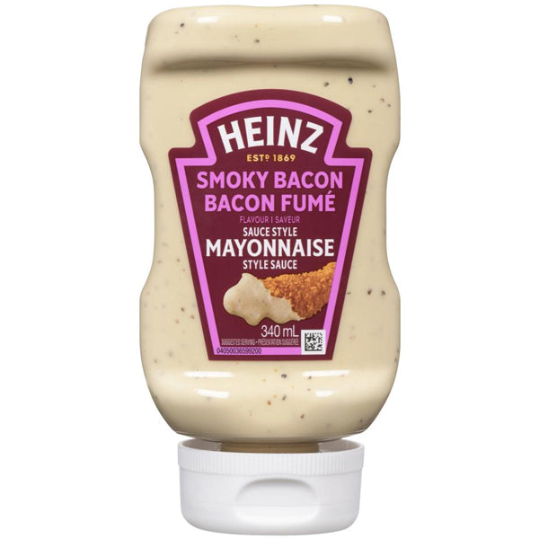 HEINZ - SMOKY BACON MAYONNAISE 6x340 ML