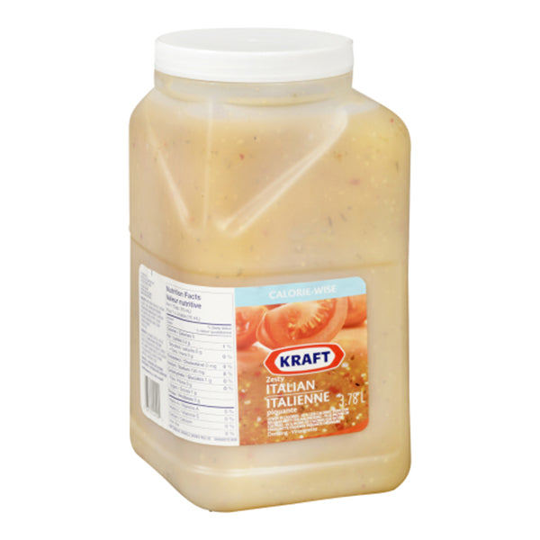 KRAFT HEINZ - ZESTY ITALIAN LOW CALORIES DRESSING 2x3.78 LT
