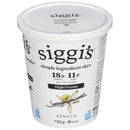 SIGGI - VANILLA NON-FAT YOGURT 0% 6x750 GR