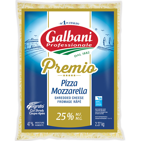 GALBANI - PROFESSSIONALE PREMIO SHREDDED 25% 4x2.27 KG