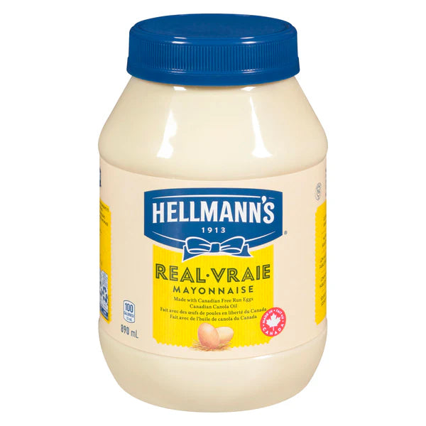 HELLMANN'S - MAYONNAISE REGULAR PLASTIC 10x890 ML