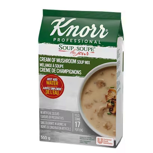 KNORR - SDJ CREAM OF MUSHROOM SOUP 4x555GR