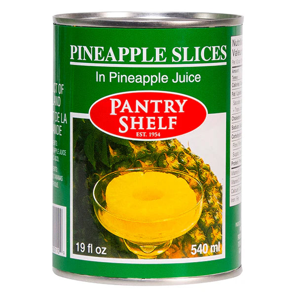 PANTRY SHELF - PINEAPPLE SLICES 24x540 ML