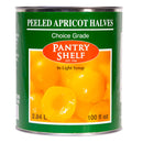 PANTRY SHELF - APRICOT HALVES 6x2.84 LT