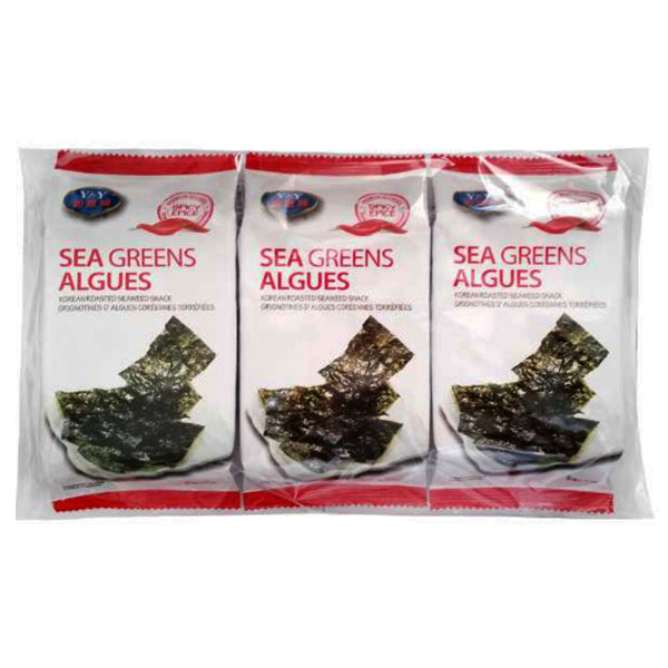 Y&Y - SEA GREENS SEAWEED SPICY 24x3x5 GR