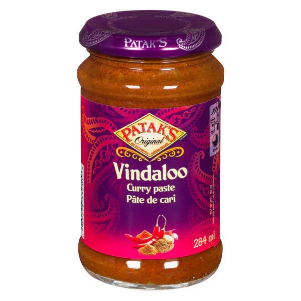 PATAKS - CURRY PASTE VINDALOO GB 6x284 ML