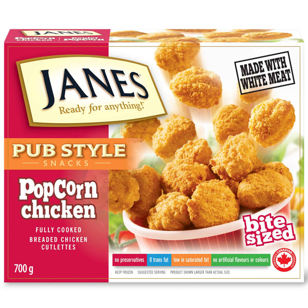 JANES - PUB STYLE POPCORN CHICKEN 6x700 GR