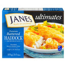 JANES - BATTERED HADDOCK FILLETS 6x575 GR