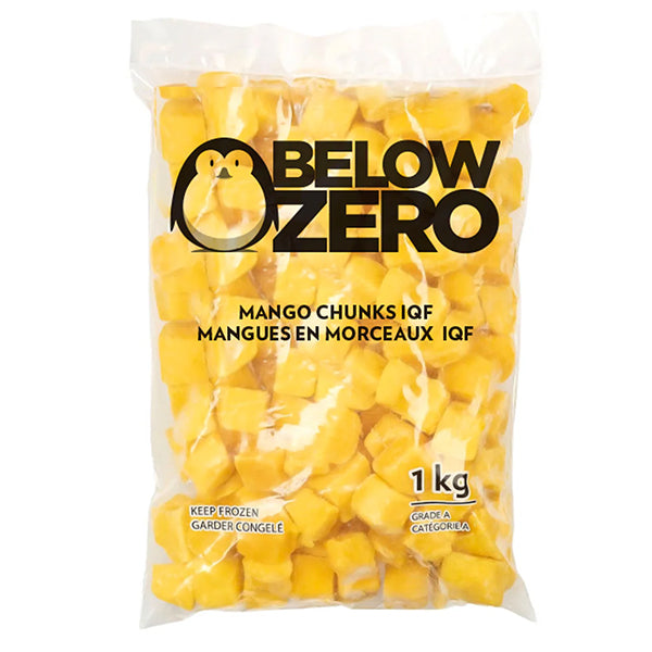 BELOW ZERO - IQF MANGO CHUNKS 5x1KG