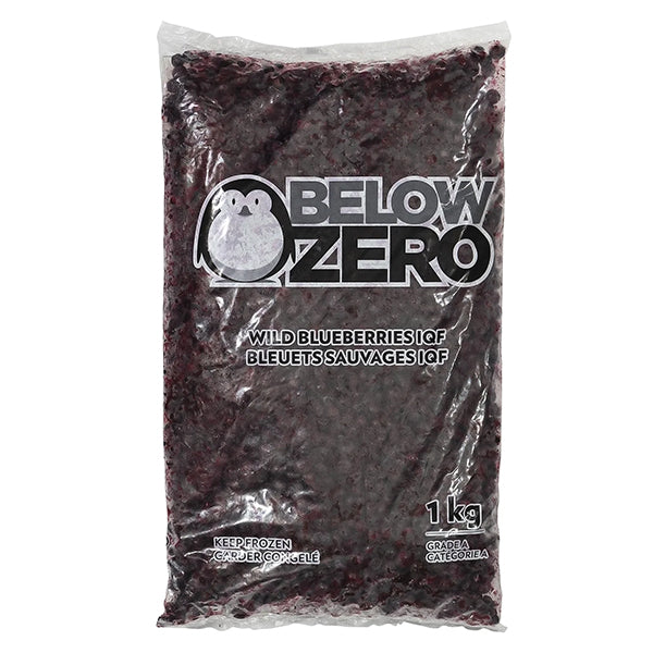 BELOW ZERO - IQF WILD BLUEBERRIES 5x1KG